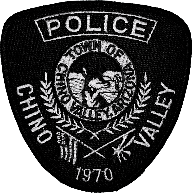 An image of a patch from Chino Valley Police