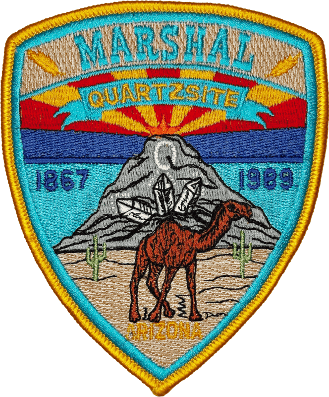 An image of a patch from Quartzsite Police