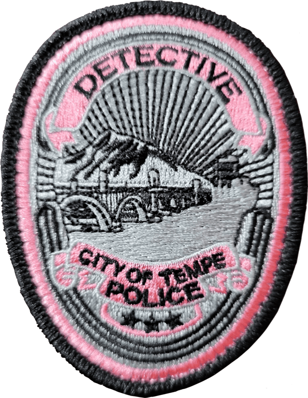 An image of a patch from Tempe Police