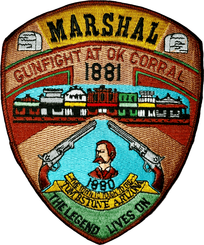 An image of a patch from Tombstone Marshal