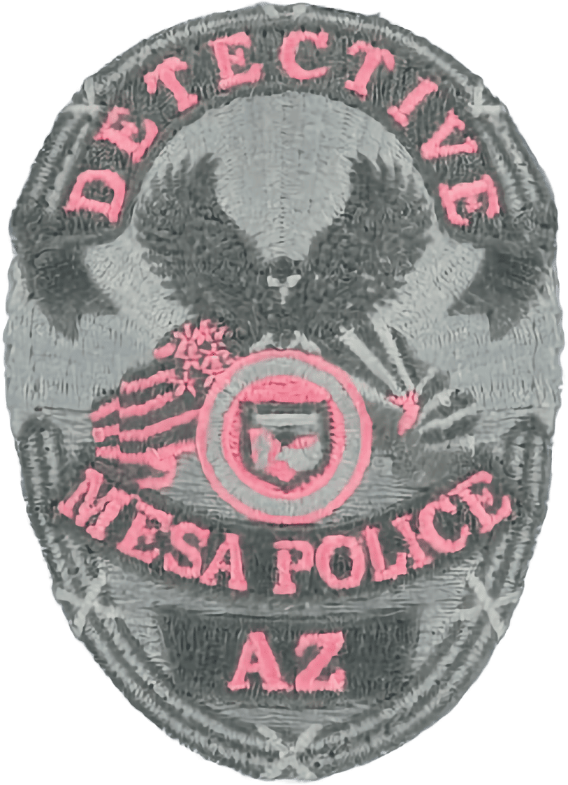 An image of a patch from Mesa Police