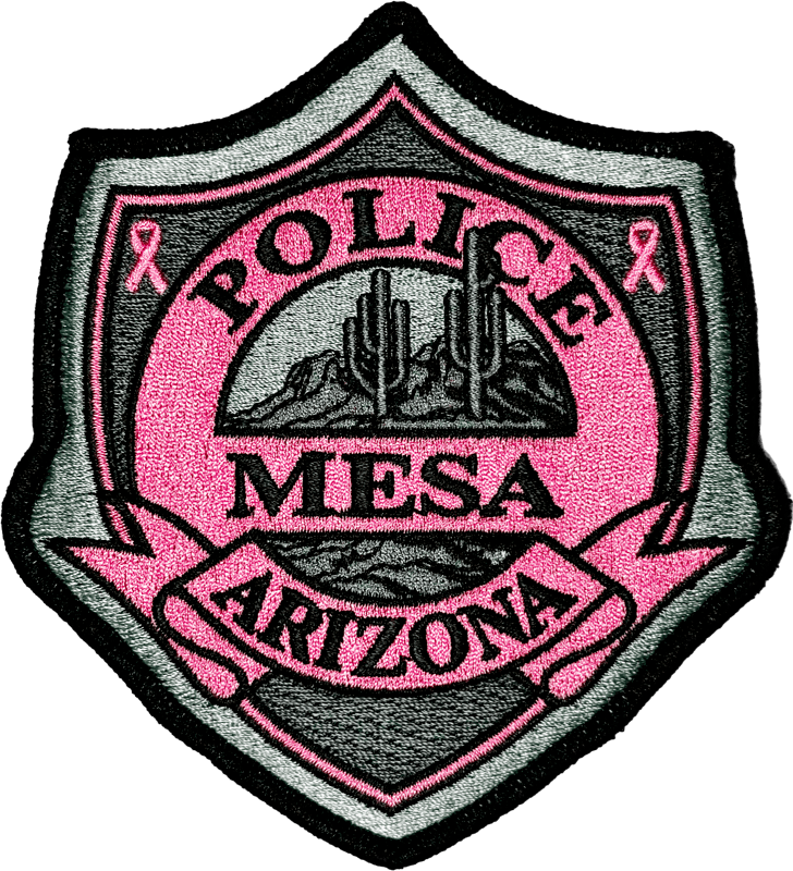 An image of a patch from Mesa Police