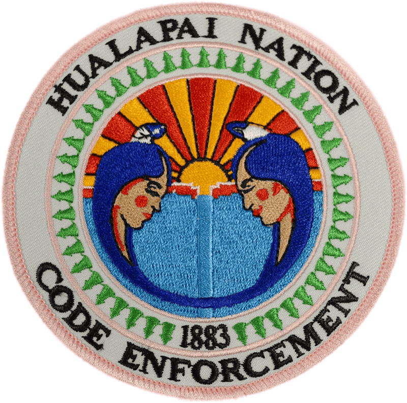 An image of a patch from Hualapai Tribal Police