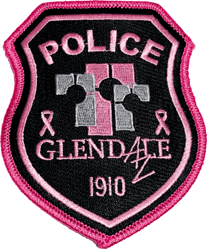 An image of a patch from Glendale Police