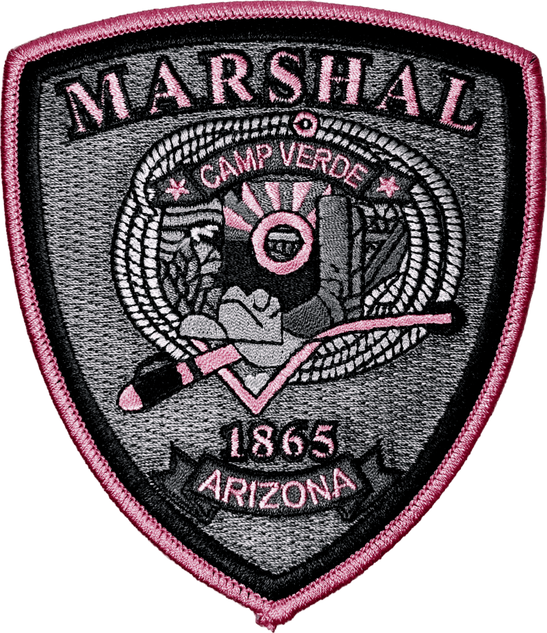 An image of a patch from Camp Verde Marshal