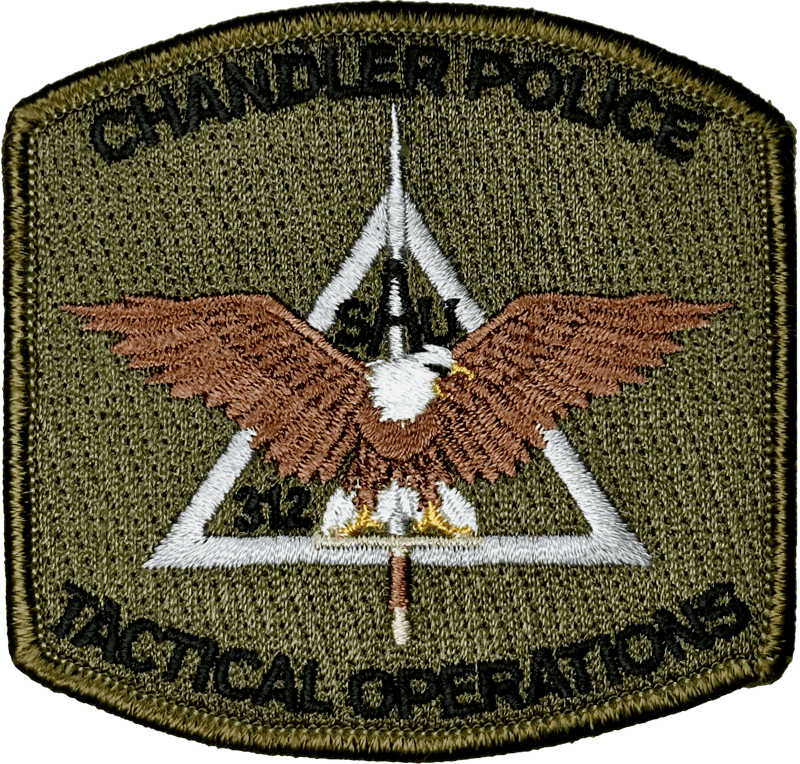 An image of a patch from Chandler Police