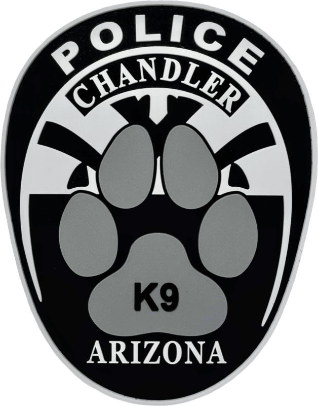 An image of a patch from Chandler Police