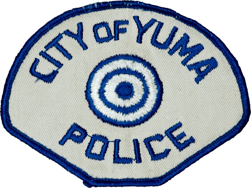 An image of a patch from Yuma Police