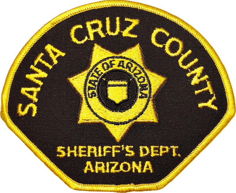 An image of a patch from Santa Cruz County Sheriff