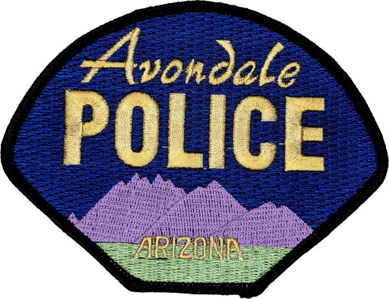 An image of a patch from Avondale Police