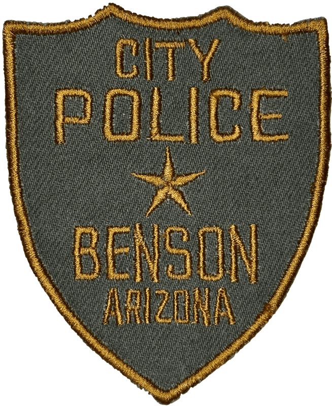 An image of a patch from Benson Police