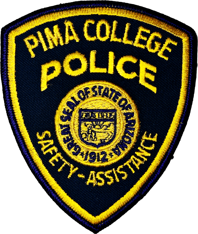 An image of a patch from Pima County Community College Police