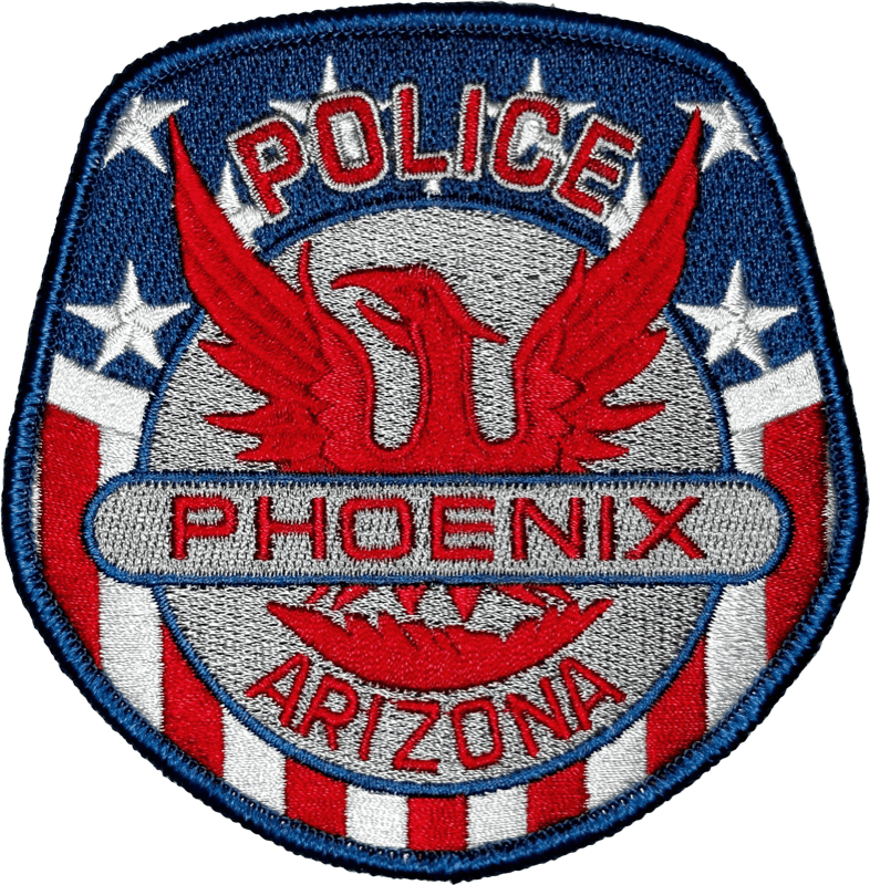 An image of a patch from Phoenix Police