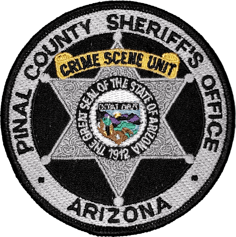 An image of a patch from Pinal County Sheriff