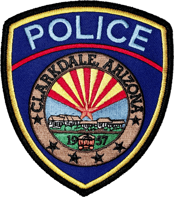 An image of a patch from Clarkdale Police