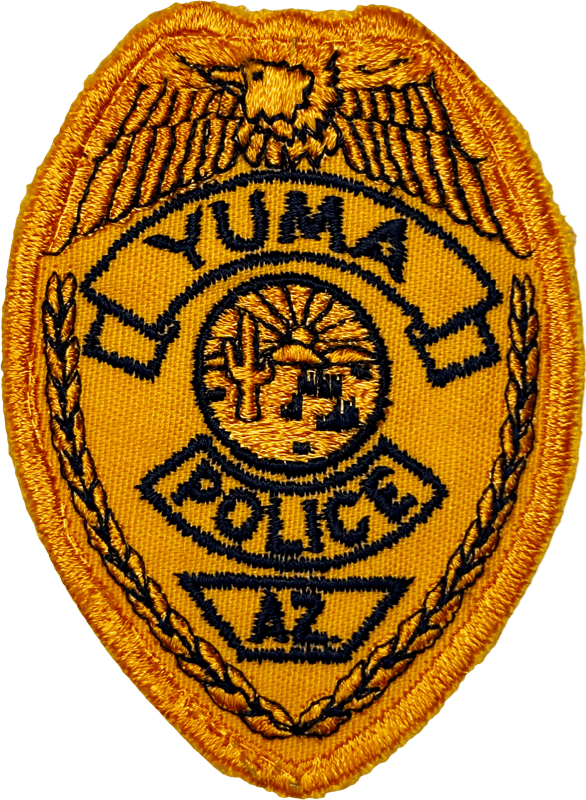 An image of a patch from Yuma Police