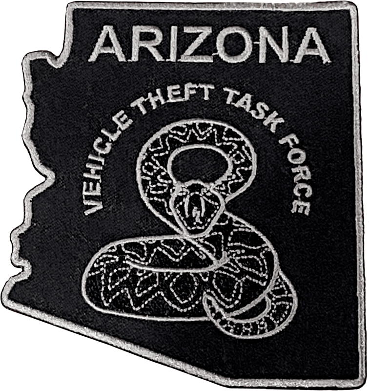 An image of a patch from Arizona Vehicle Theft Taskforce