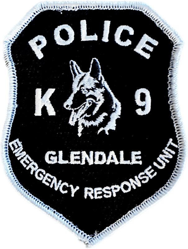 An image of a patch from Glendale Police