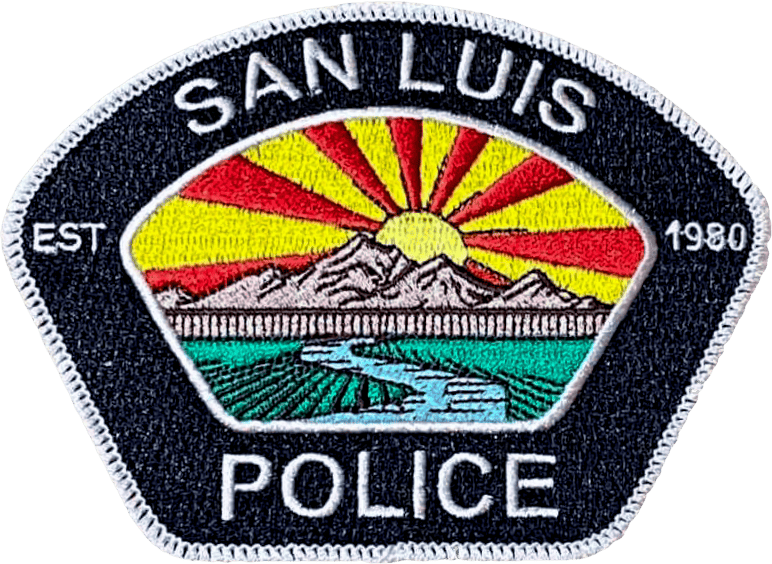 An image of a patch from San Luis Police