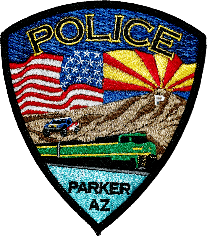 An image of a patch from Parker Police