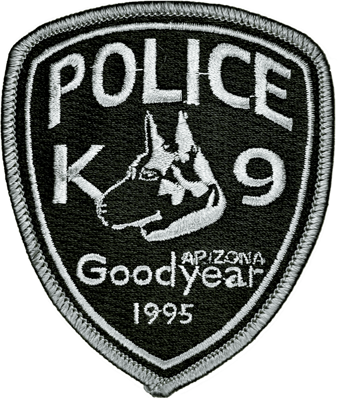 An image of a patch from Goodyear Police