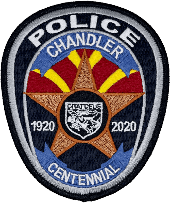 An image of a patch from Chandler Police