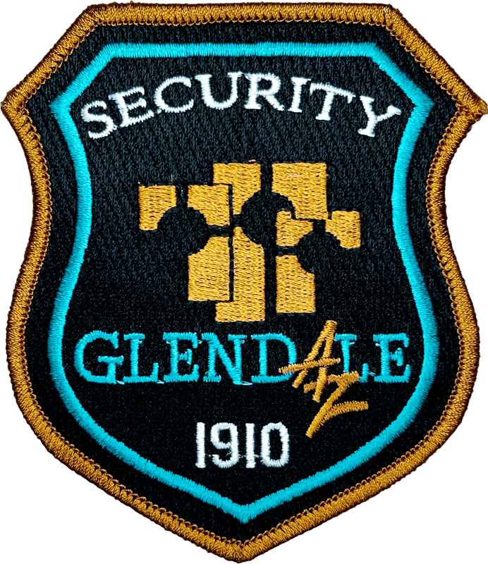 An image of a patch from Glendale Police