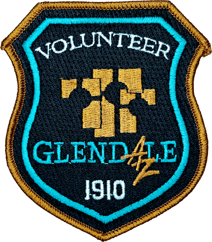 An image of a patch from Glendale Police