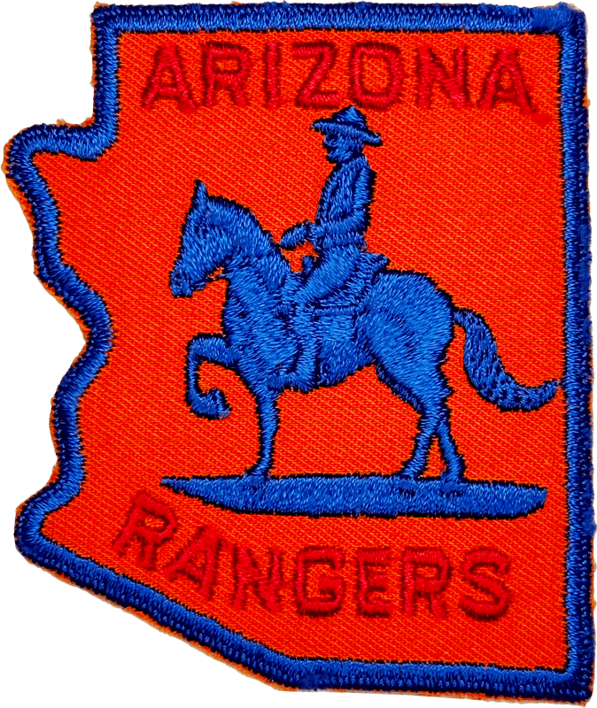 An image of a patch from Arizona Rangers