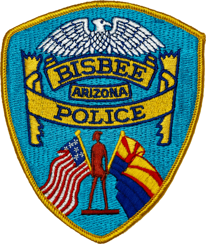 An image of a patch from Bisbee Police