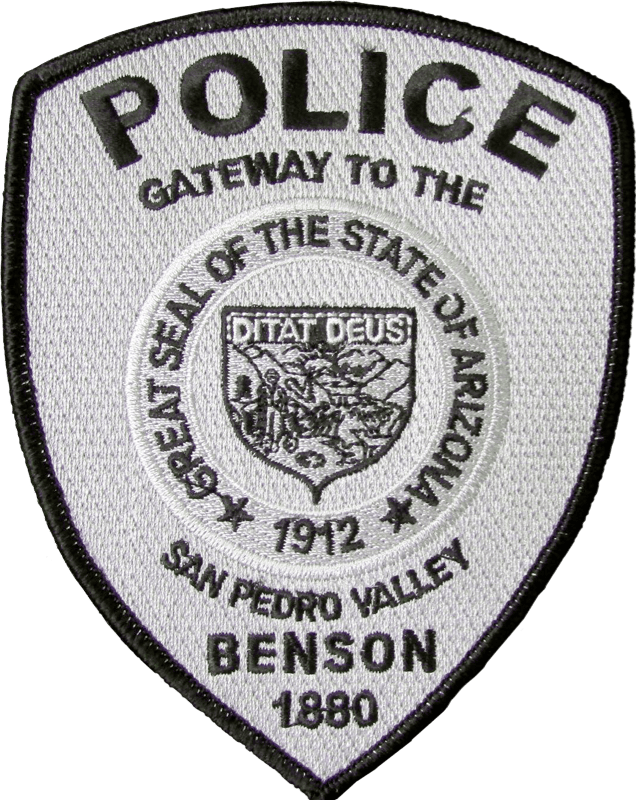 An image of a patch from Benson Police