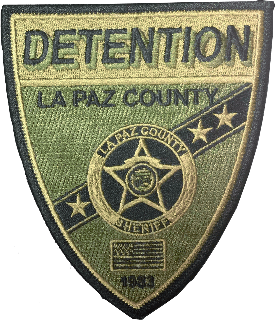 An image of a patch from La Paz County Sheriff