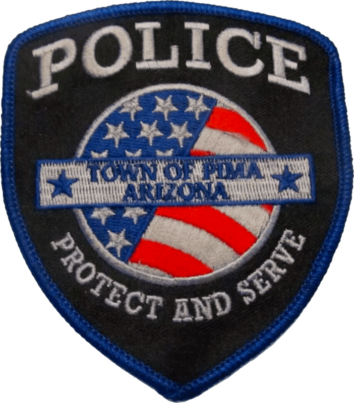 An image of a patch from Pima Police