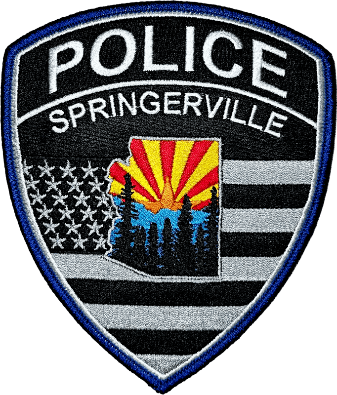 An image of a patch from Springerville Police