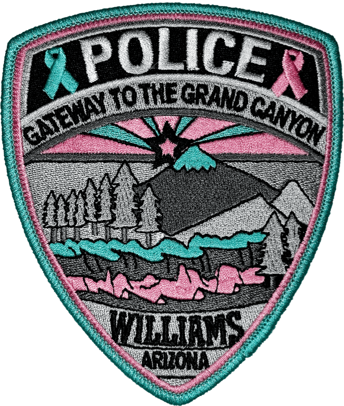 An image of a patch from Williams Police