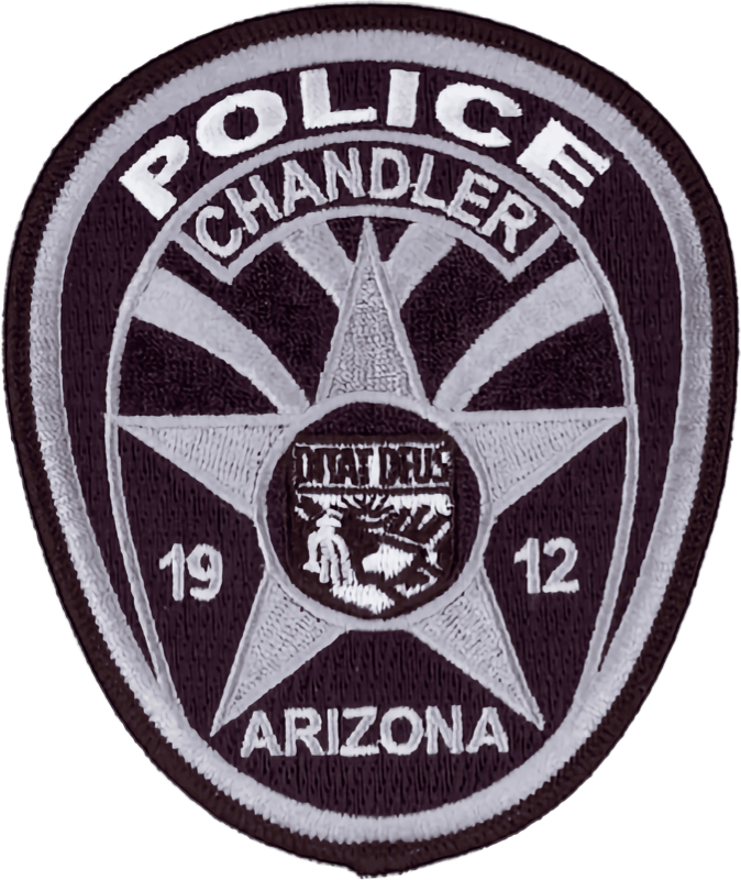 An image of a patch from Chandler Police