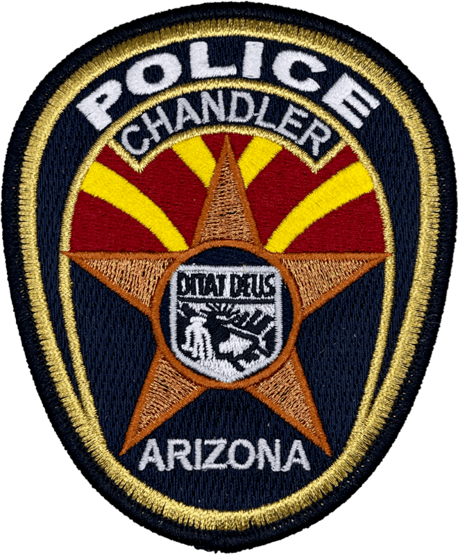 An image of a patch from Chandler Police