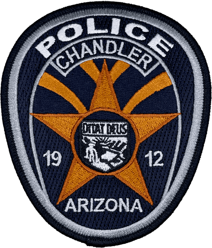 An image of a patch from Chandler Police