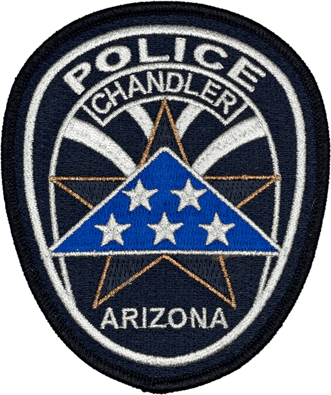 An image of a patch from Chandler Police