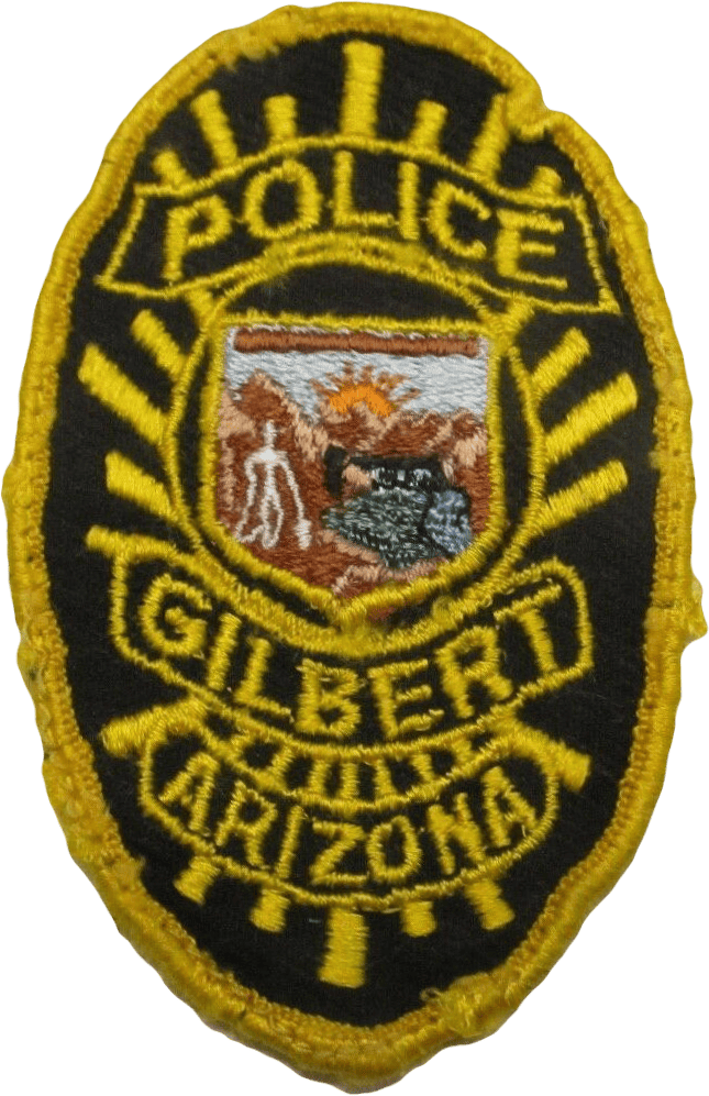 An image of a patch from Gilbert Police