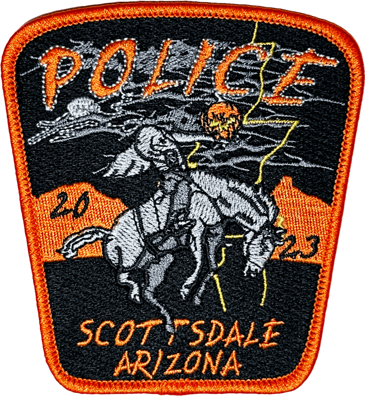 An image of a patch from Scottsdale Police