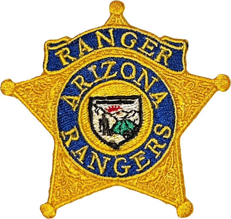 An image of a patch from Arizona Rangers