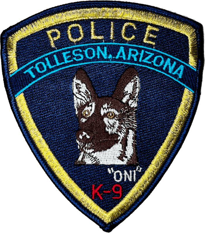 An image of a patch from Tolleson Police