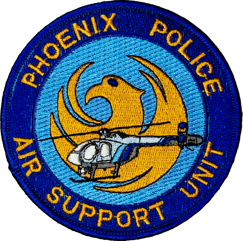 An image of a patch from Phoenix Police