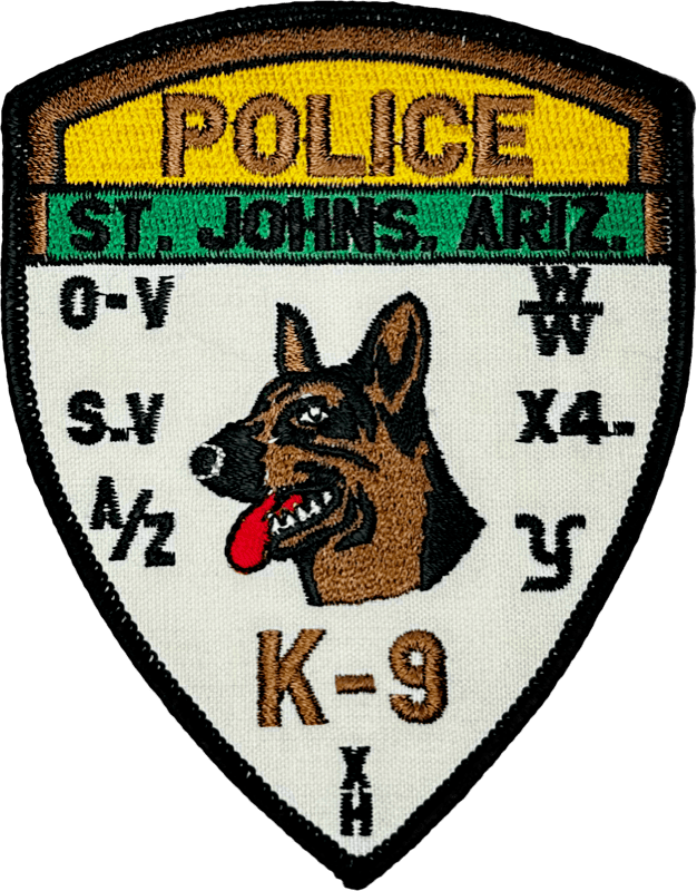 An image of a patch from St Johns Police