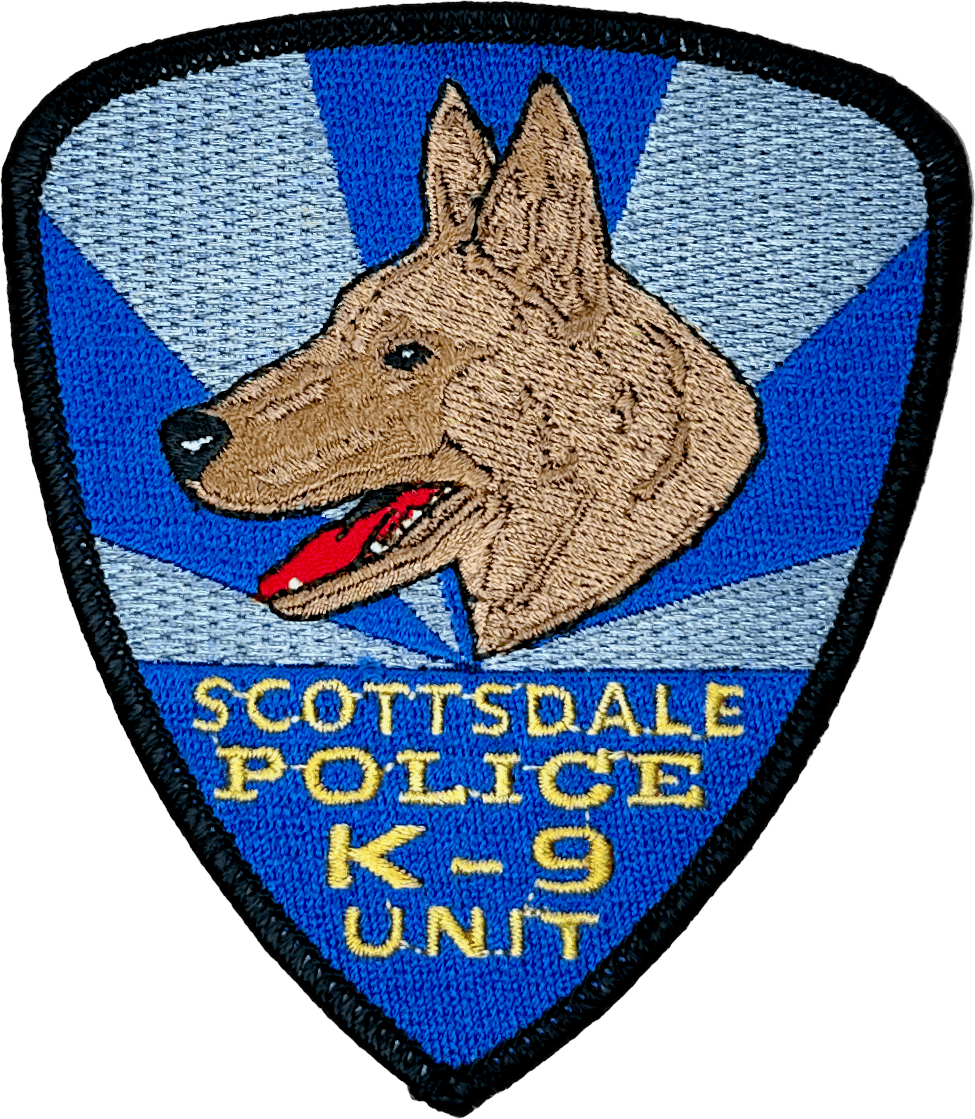 An image of a patch from Scottsdale Police