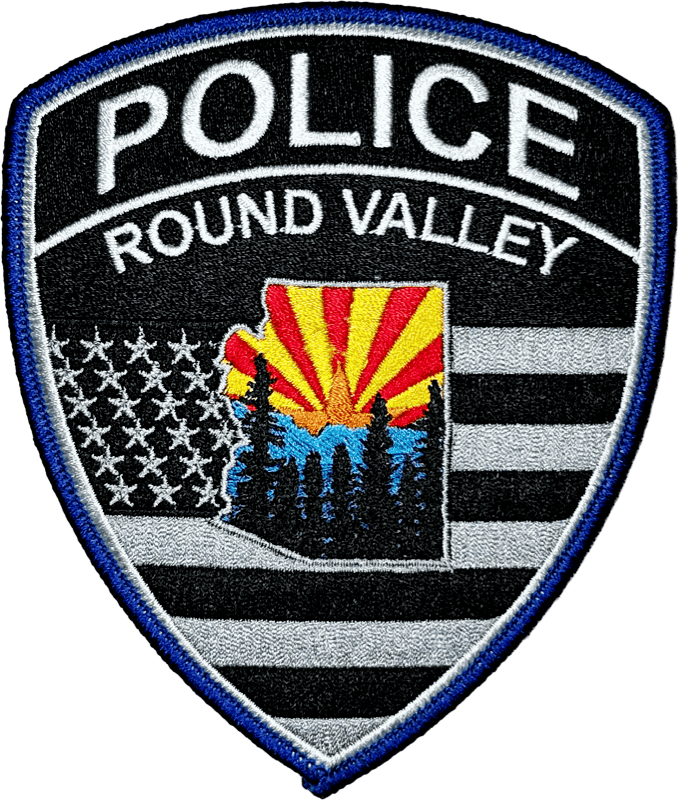 An image of a patch from Round Valley Police