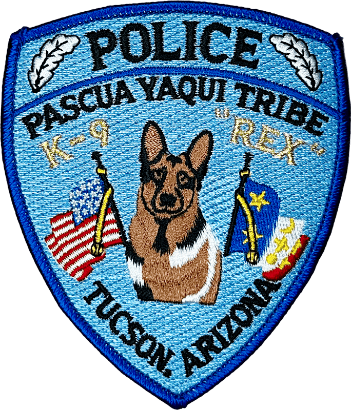 An image of a patch from Pascua Yaqui Police