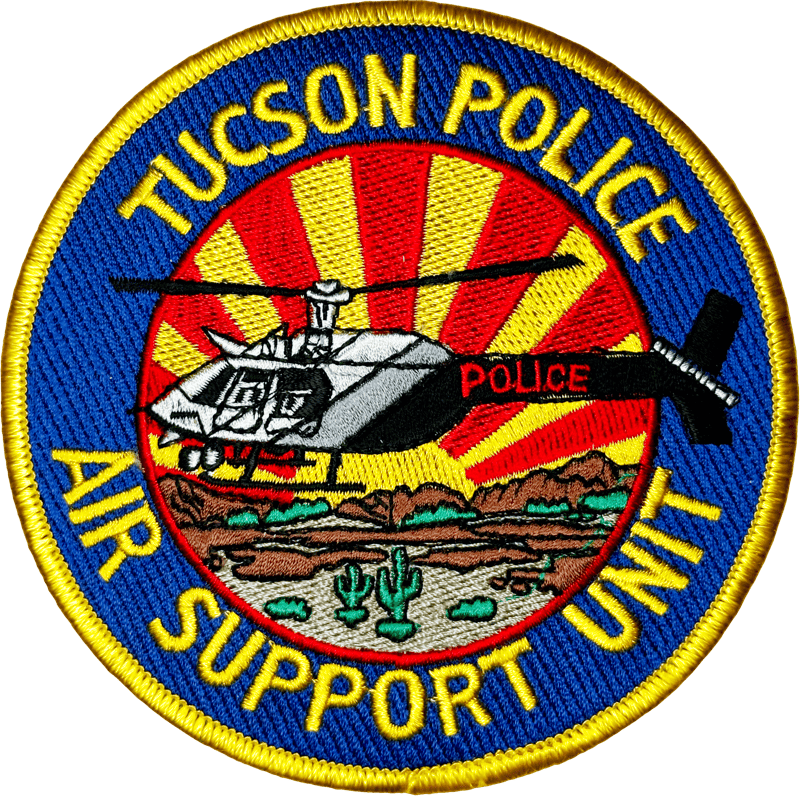 An image of a patch from Tucson Police