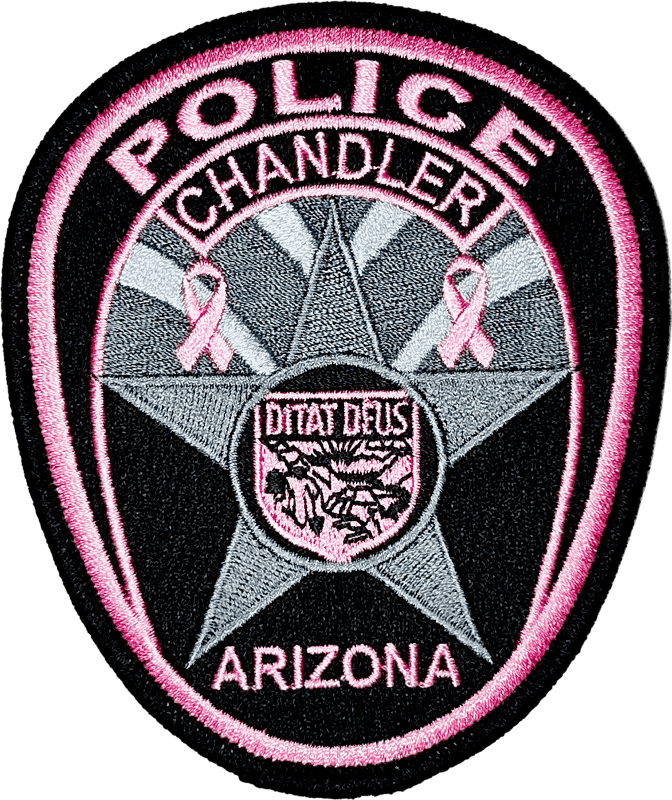 An image of a patch from Chandler Police